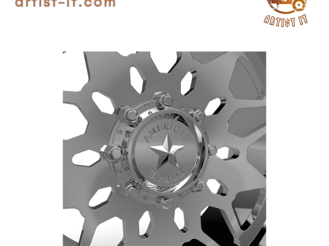 AMERICAN FORCE CKH03 ORION CC WHEEL 3D MODEL 3D Print Model