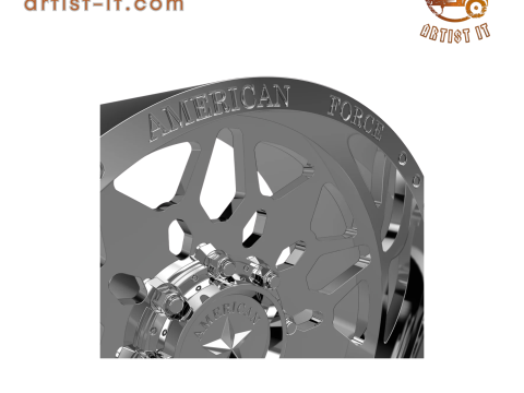 AMERICAN FORCE CKH03 ORION CC WHEEL 3D MODEL 3D Print Model