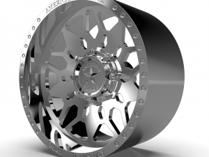 AMERICAN RACING CKH03 ORION CC WHEEL 3D MODEL Model do druku 3D