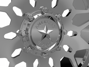 AMERICAN RACING CKH03 ORION CC WHEEL 3D MODEL Model do druku 3D