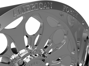 AMERICAN RACING CKH13 CARNAGE CC WHEEL 3D MODEL 3Dプリントモデル