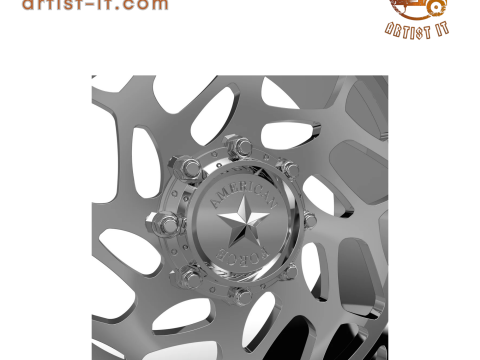 AMERICAN FORCE CKH14 HORNET CC WHEEL 3D MODEL 3D Baskı Modeli