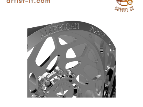 AMERICAN FORCE CKH14 HORNET CC WHEEL 3D MODEL 3D Baskı Modeli