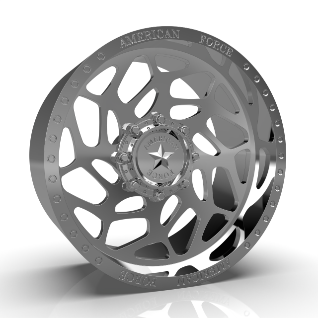 AMERICAN RACING CKH14 HORNET CC WHEEL 3D MODEL 3D 프린트 모델 .c4d .max .obj .3ds .fbx .stl .blend 