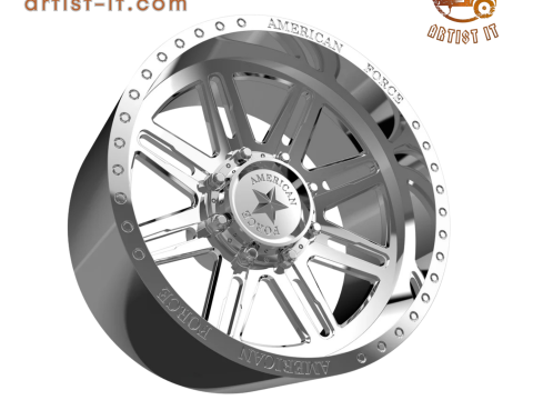 AMERICAN FORCE CKH31 KNIGHT CC WHEEL 3D MODEL Modèles 3D en vedette
