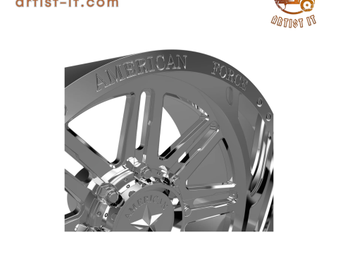 AMERICAN FORCE CKH31 KNIGHT CC WHEEL 3D MODEL Modèles 3D en vedette
