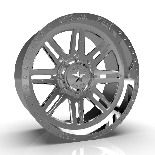 AMERICAN RACING CKH31 KNIGHT CC WHEEL 3D MODEL Modelo de impresión 3D .c4d .max .obj .3ds .fbx .stl .blend 