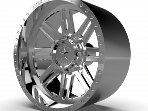 AMERICAN RACING CKH31 KNIGHT CC WHEEL 3D MODEL Modelo de impresión 3D