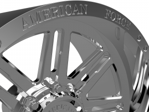 AMERICAN RACING CKH31 KNIGHT CC WHEEL 3D MODEL Modelo de impresión 3D
