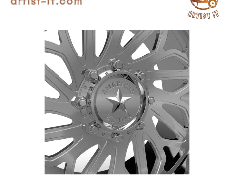 AMERICAN FORCE CKH32 DRACO CC WHEEL 3D MODEL 3D Print Model