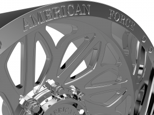 AMERICAN RACING CKH32 DRACO CC WHEEL 3D MODEL Modello di stampa 3D