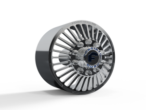 FRONT forgiato Cablata-D DURO DUALLY WHEEL 3D Print Model