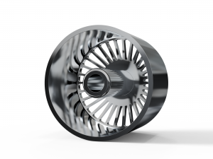 FRONT forgiato Cablata-D DURO DUALLY WHEEL Modelo de impresión 3D