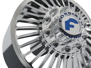 FRONT forgiato Cablata-D DURO DUALLY WHEEL Modelo de impresión 3D