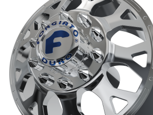 FRONT forgiato Finestro-D DURO DUALLY WHEEL 3D MODEL 3D Print Model