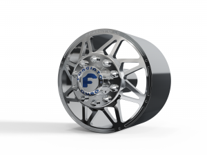 FRONT forgiato Finestro-D DURO DUALLY WHEEL 3D MODEL 3D Принт Модель