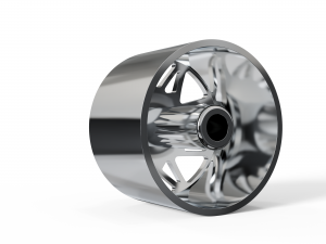 FRONT forgiato Finestro-D DURO DUALLY WHEEL 3D MODEL 3D Принт Модель