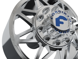 FRONT forgiato Finestro-D DURO DUALLY WHEEL 3D MODEL 3D Принт Модель