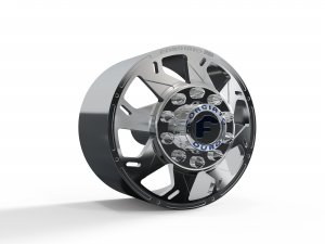 FRONT forgiato Forata DURO DUALLY WHEEL 3D MODEL 3D Print Model