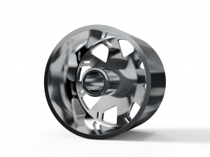 FRONT forgiato Forata DURO DUALLY WHEEL 3D MODEL 3D Print Model