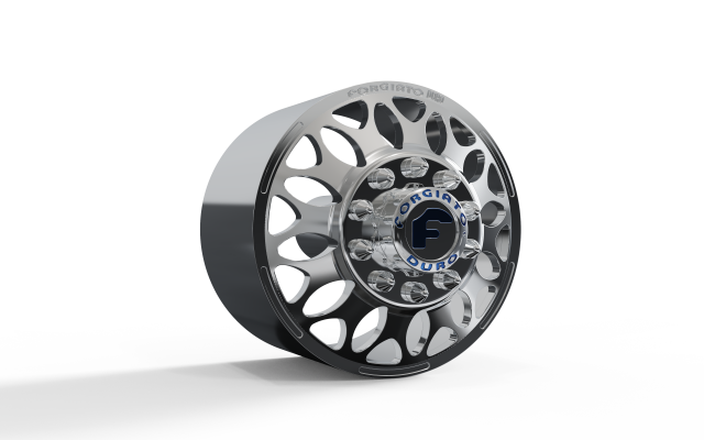 FRONT forgiato Grano- DURO DUALLY WHEEL 3D MODEL 3D Принт Модель .c4d .max .obj .3ds .fbx .stl .blend 