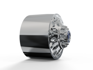 FRONT forgiato Grano- DURO DUALLY WHEEL 3D MODEL 3D Принт Модель