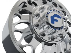 FRONT forgiato Grano- DURO DUALLY WHEEL 3D MODEL 3D Принт Модель