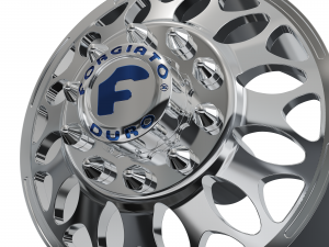 FRONT forgiato Grano- DURO DUALLY WHEEL 3D MODEL 3D Принт Модель