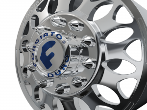 FRONT forgiato Grano- DURO DUALLY WHEEL 3D MODEL 3D Принт Модель