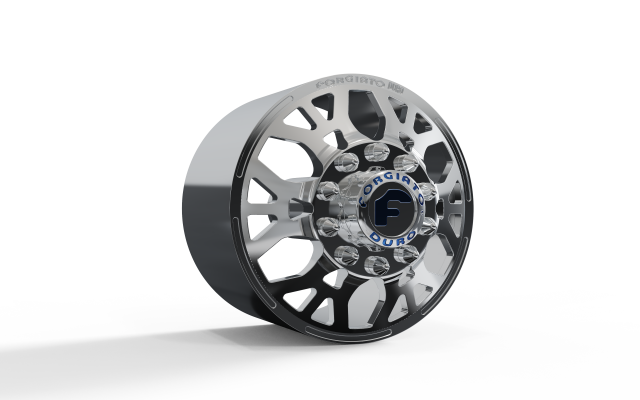 FRONT forgiato Maglia-D DURO DUALLY WHEEL 3D MODEL Modelo de impresión 3D .c4d .max .obj .3ds .fbx .stl .blend 