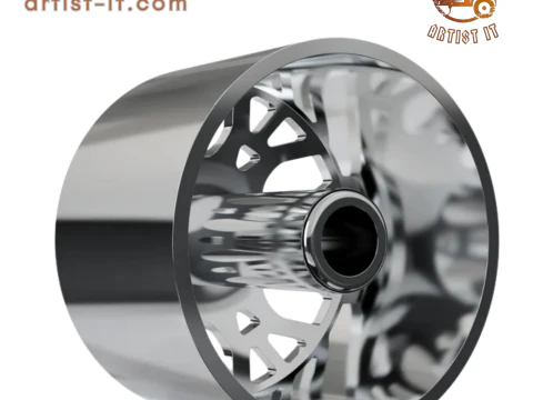 FRONT forgiato Maglia-D DURO DUALLY WHEEL 3D MODEL 3D Print Model