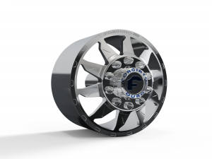 FRONT forgiato Montagna DURO DUALLY WHEEL 3D MODEL 3D Print Model