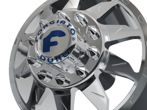 FRONT forgiato Montagna DURO DUALLY WHEEL 3D MODEL 3Dプリントモデル