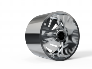 FRONT forgiato Turbinata DURO DUALLY WHEEL3D MODEL Modelo de impresión 3D
