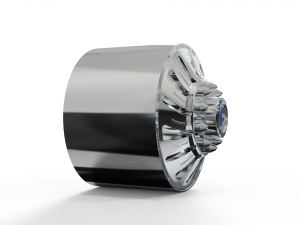 FRONT forgiato Turbinata DURO DUALLY WHEEL3D MODEL Modelo de impresión 3D