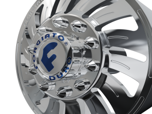 FRONT forgiato Turbinata DURO DUALLY WHEEL3D MODEL Modelo de impresión 3D