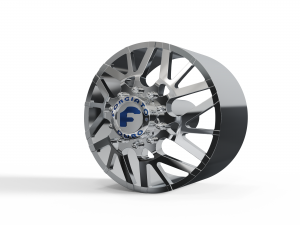 FRONT forgiato Twisted Maglia-D DURO DUALLY WHEEL 3D MODEL 3D Print Model