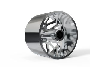 FRONT forgiato Twisted Maglia-D DURO DUALLY WHEEL 3D MODEL 3D Print Model