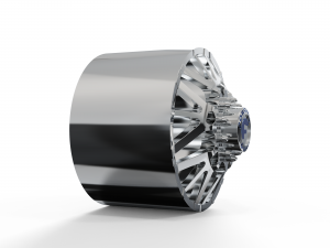 FRONT forgiato Twisted Maglia-D DURO DUALLY WHEEL 3D MODEL 3D Print Model