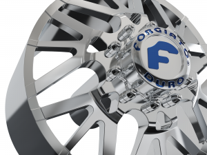 FRONT forgiato Twisted Maglia-D DURO DUALLY WHEEL 3D MODEL 3D Print Model