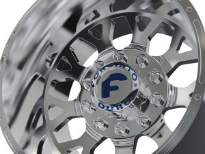 REAR forgiato Drea-D DURO DUALLY WHEEL 3D MODEL 3D Druckmodell