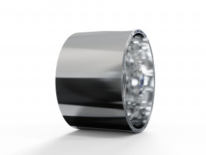 REAR forgiato Finestro-D DURO DUALLY WHEEL 3D MODEL 3D Baskı Modeli