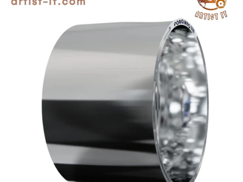 REAR forgiato Finestro-D DURO DUALLY WHEEL 3D MODEL 3D Print Model