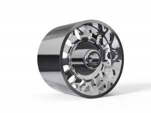REAR forgiato Grano- DURO DUALLY WHEEL3D MODEL Modèles 3D en vedette