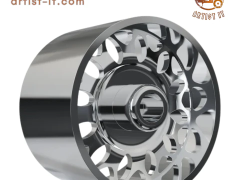 REAR forgiato Grano- DURO DUALLY WHEEL3D MODEL 3D Print Model