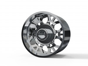 REAR forgiato Maglia-D DURO DUALLY WHEEL3D MODEL 3D 프린트 모델