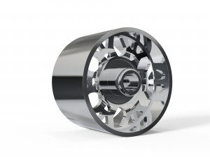 REAR forgiato Maglia-D DURO DUALLY WHEEL3D MODEL 3D 프린트 모델