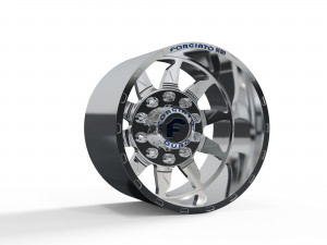 REAR forgiato Montagna DURO DUALLY WHEEL 3D MODEL 3D 打印模型