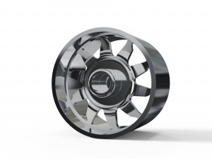 REAR forgiato Montagna DURO DUALLY WHEEL 3D MODEL 3D 프린트 모델