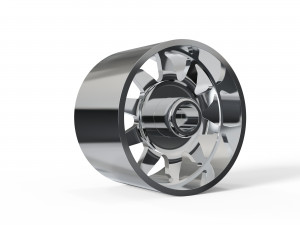 REAR forgiato Montagna DURO DUALLY WHEEL 3D MODEL 3D 프린트 모델